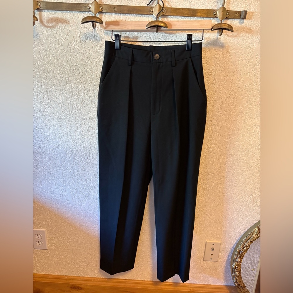 Antonio Melani Black pleated Trousers